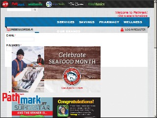 Web site www.pathmark.com, Pathmark