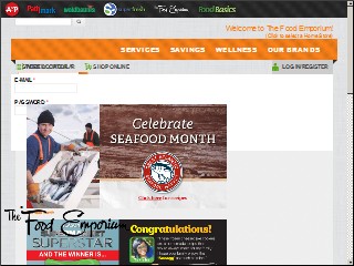 Web site www.thefoodemporium.com, Food Emporium